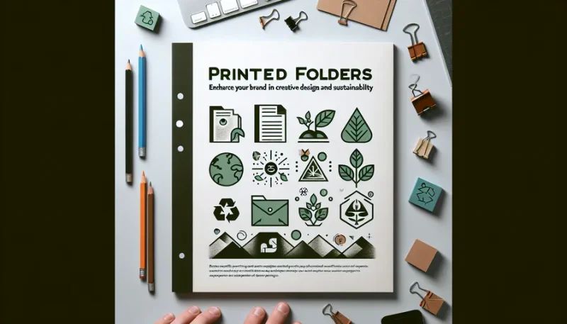 Bedrukte mappen: versterk je merk met creatief ontwerp en duurzaamheid